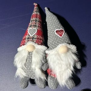 Pair of holiday gnomes